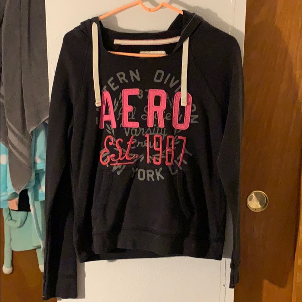 Aero black hoodie